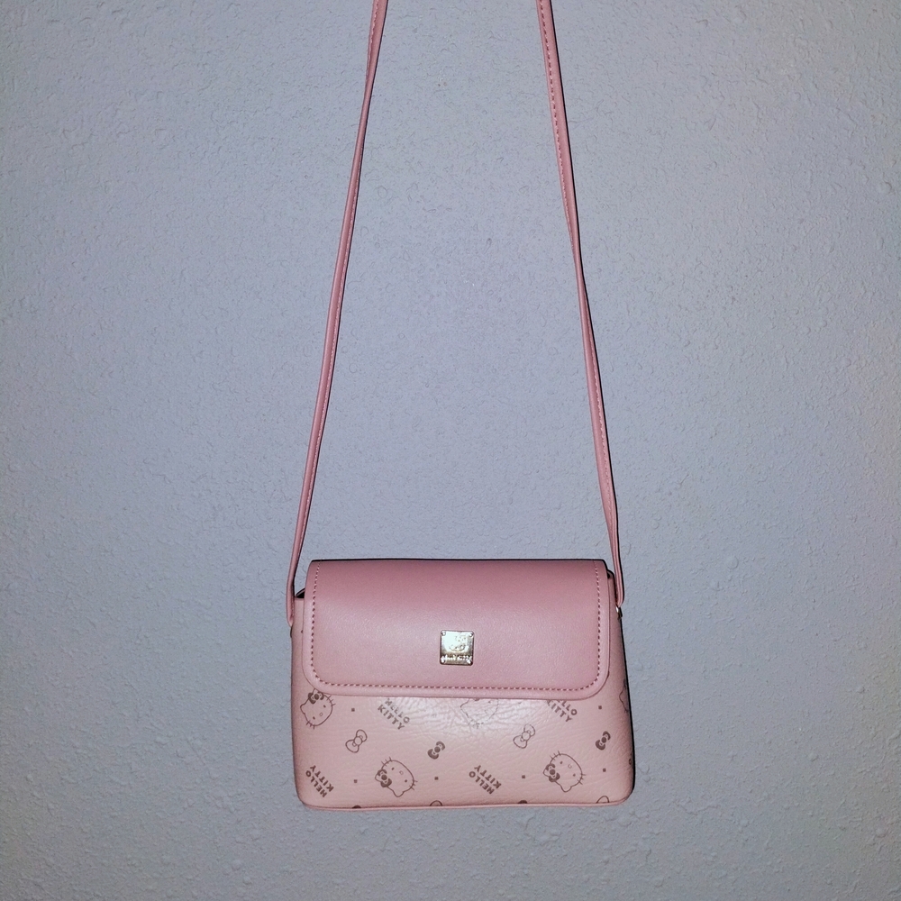 Pink Crossbody Bag